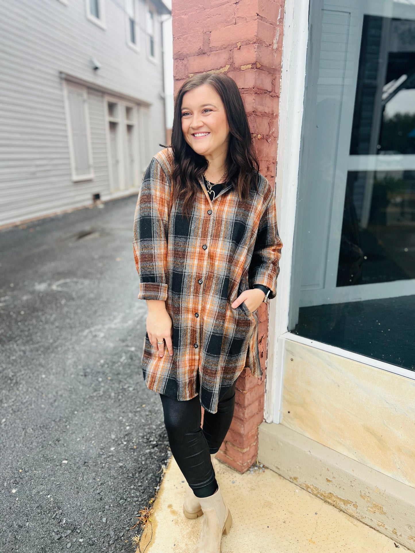 The Betty | Flannel Dress