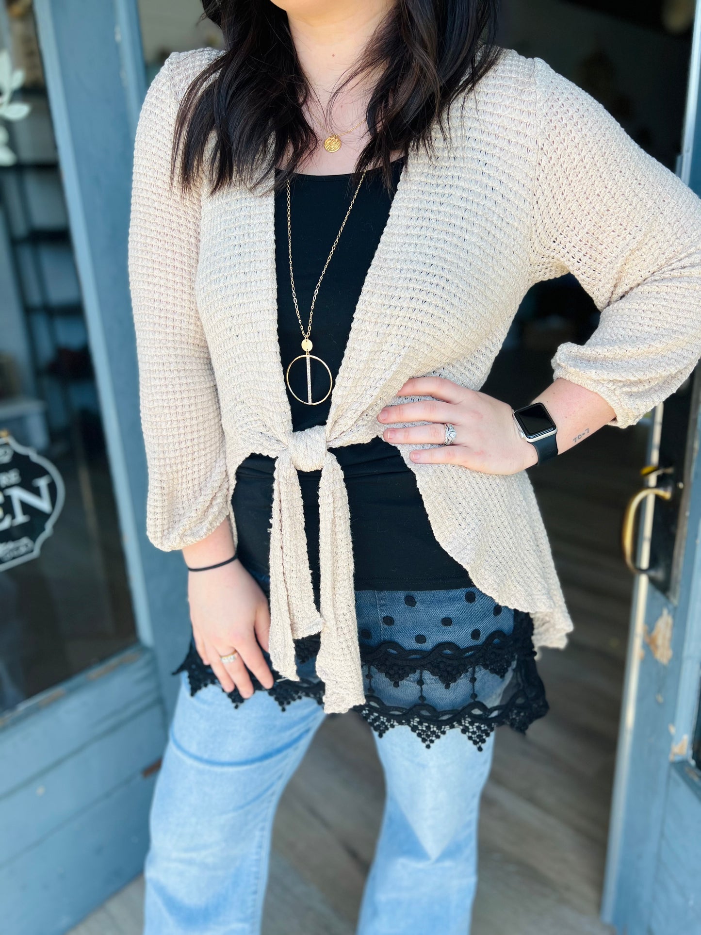 The Bow Girl | Cardigan