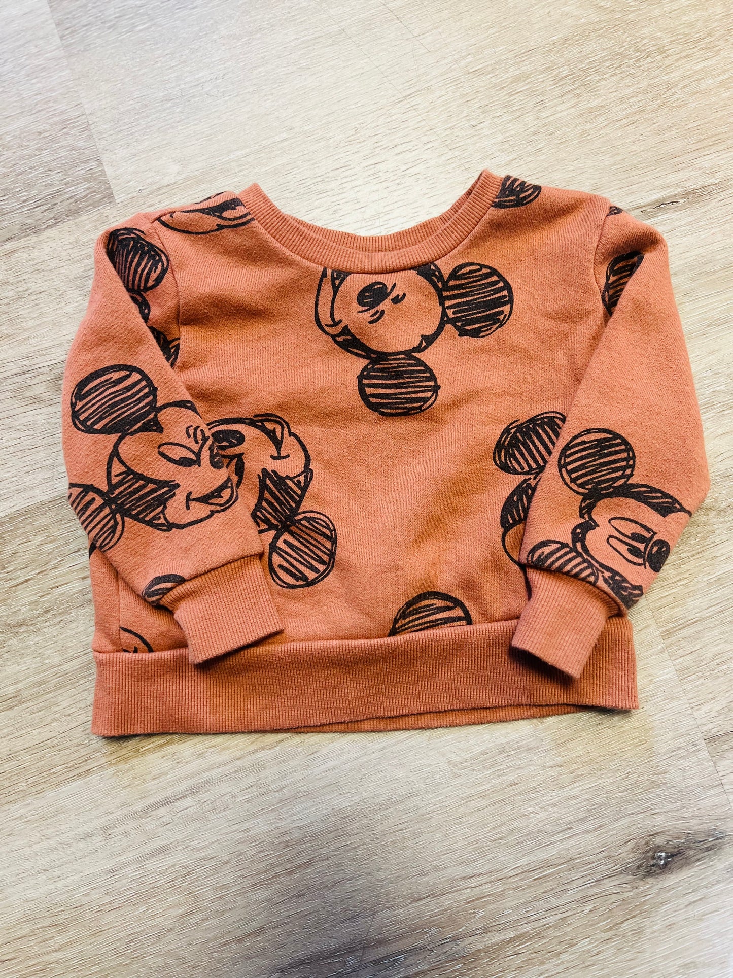 Mickie Mouse Crewneck - Size 12M