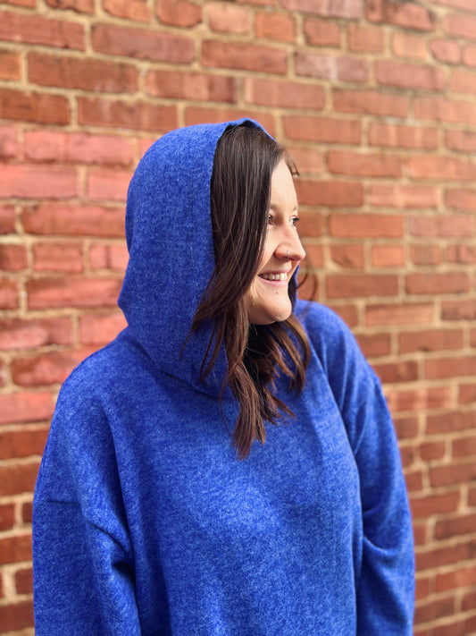 Fleece Heathered Hoodie
