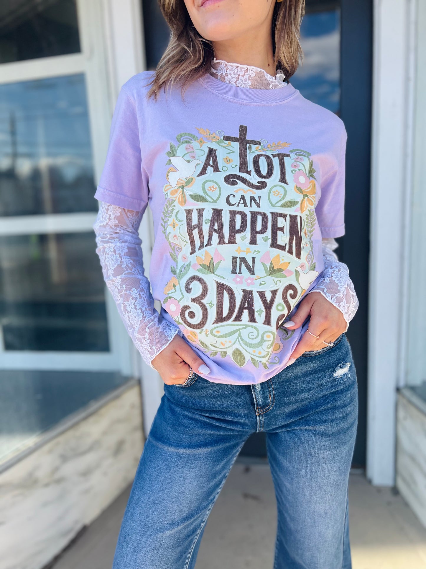 Lace Floral | Top