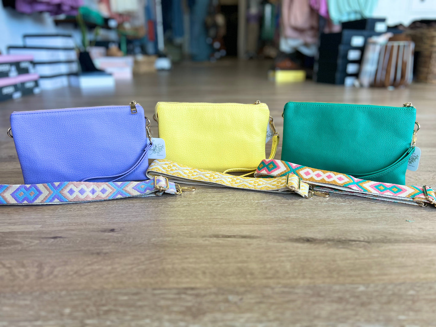 Izzy Crossbody - Pastel Yellow