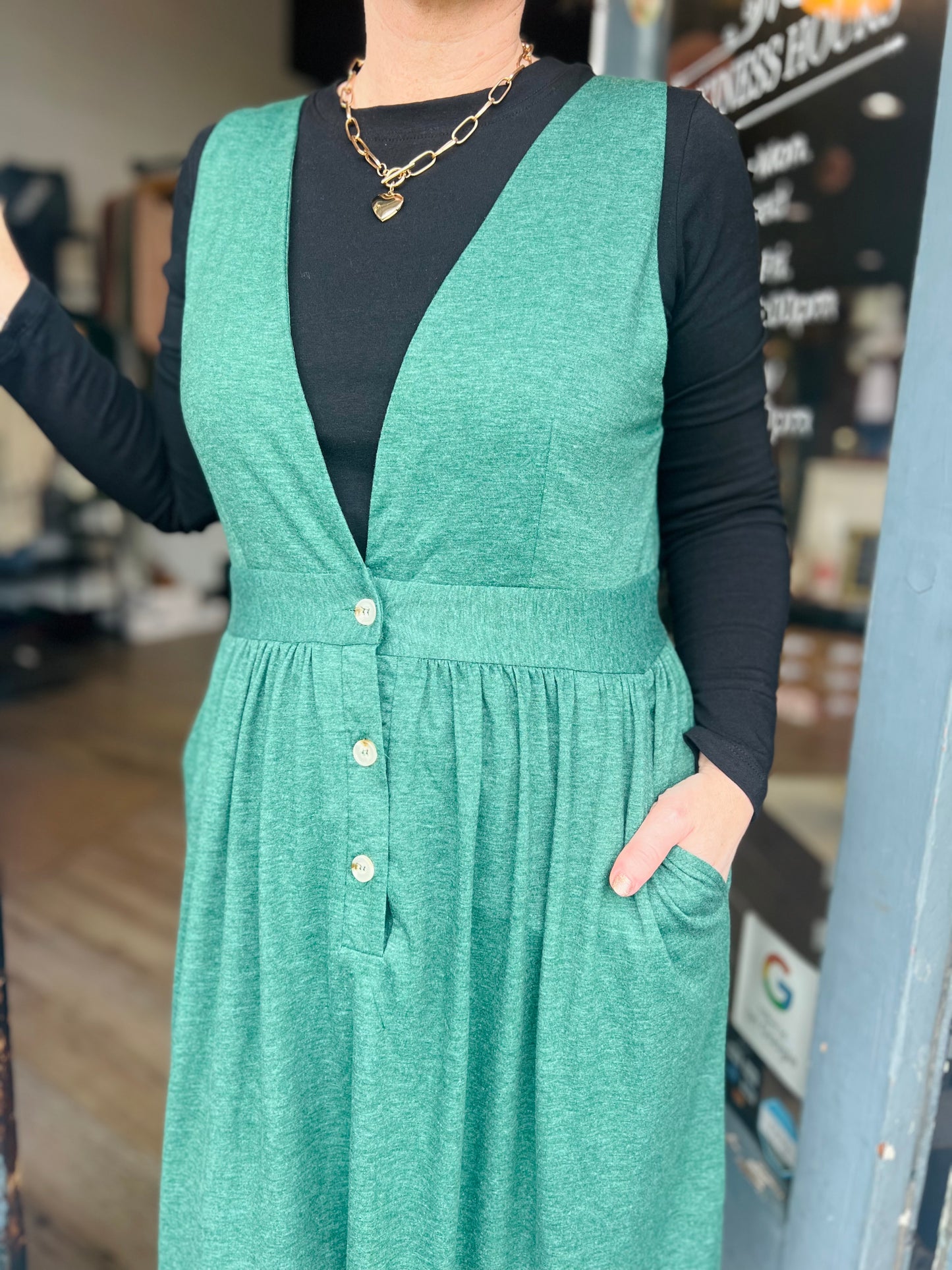 Claireen | Dress - Green