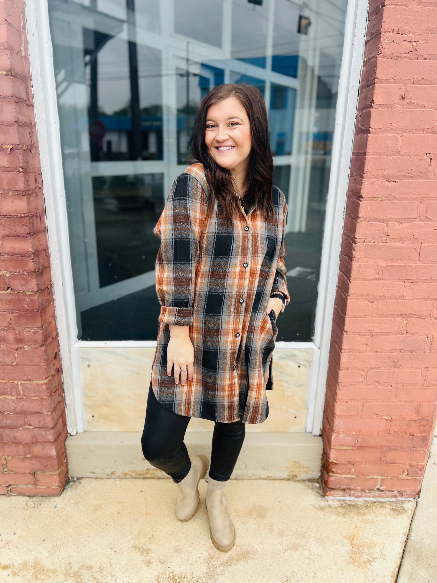 The Betty | Flannel Dress