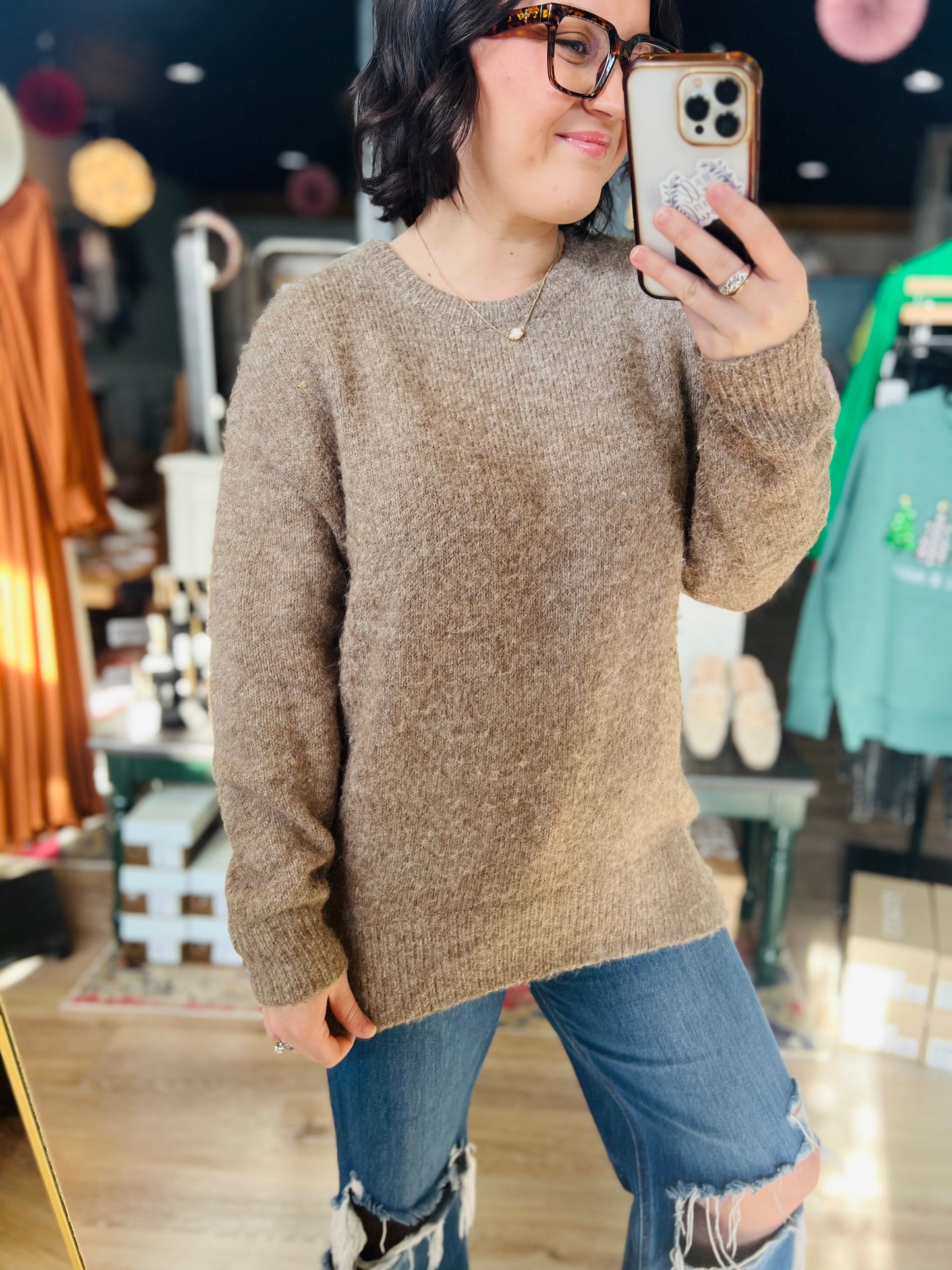 Old Navy Teddy Bear Sweater - S
