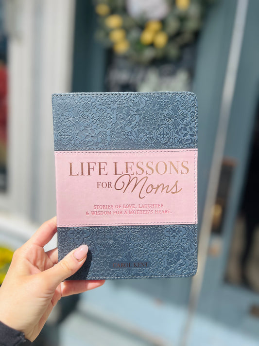 Life Lessons for Mom | Faux Leather Book