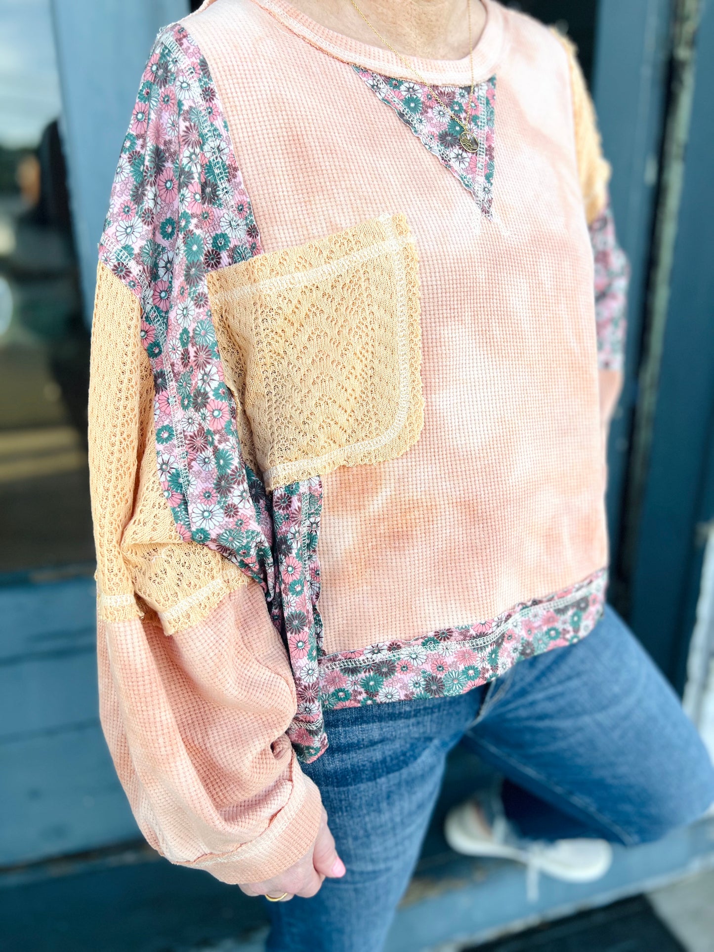 POL Elisheba | Oversized Floral Top