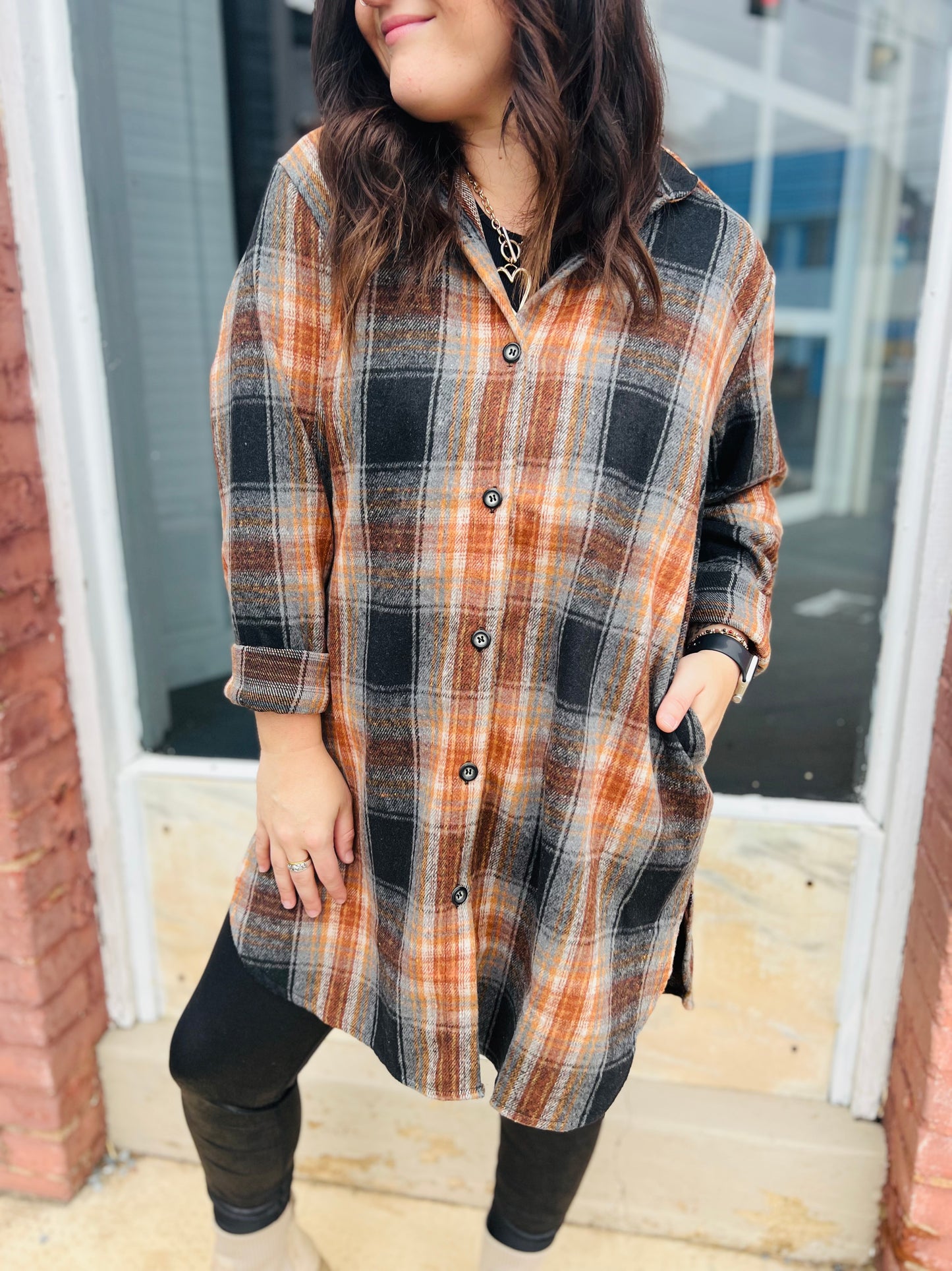 The Betty | Flannel Dress