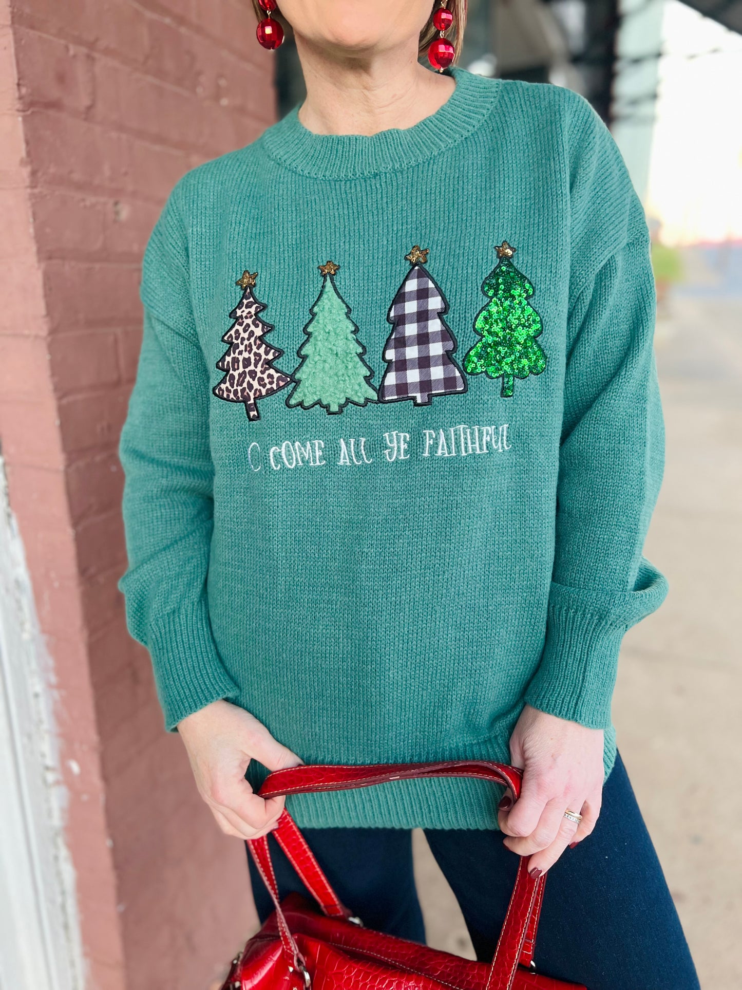 O Come All Ye Faithful | Christmas Sweater