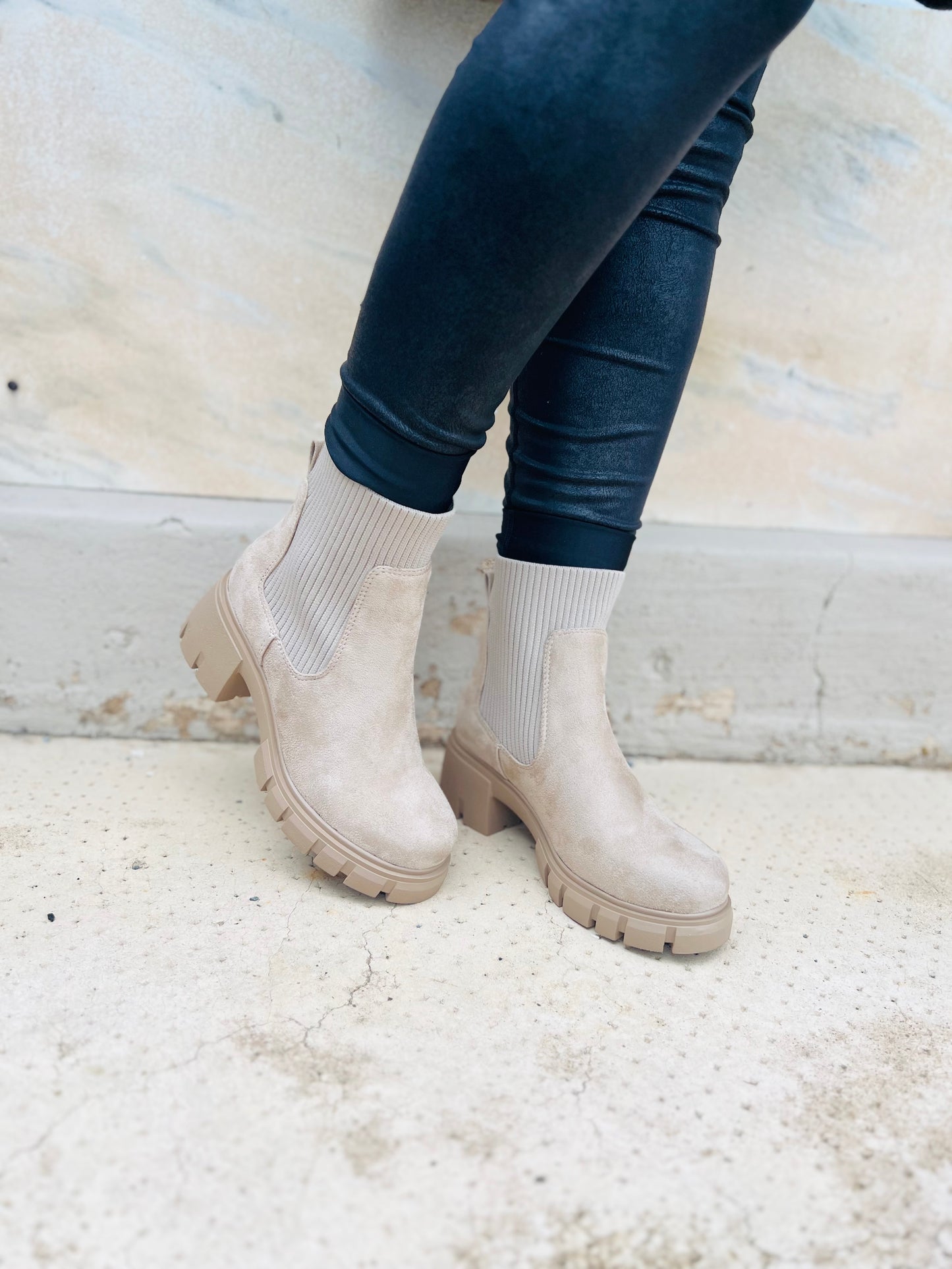 Chelsea Suede Boots