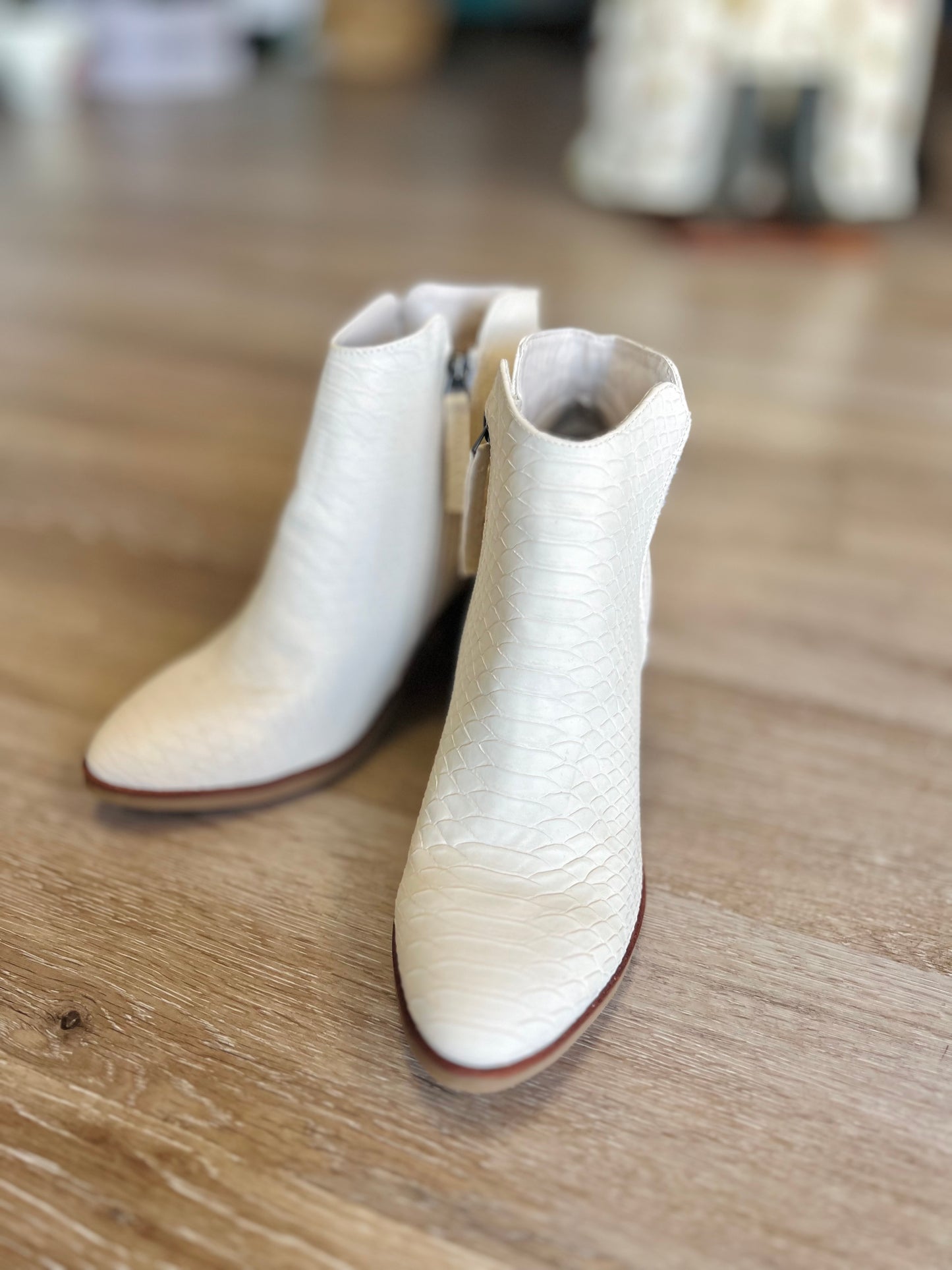 Altar'd State White Booties - 7 1/2