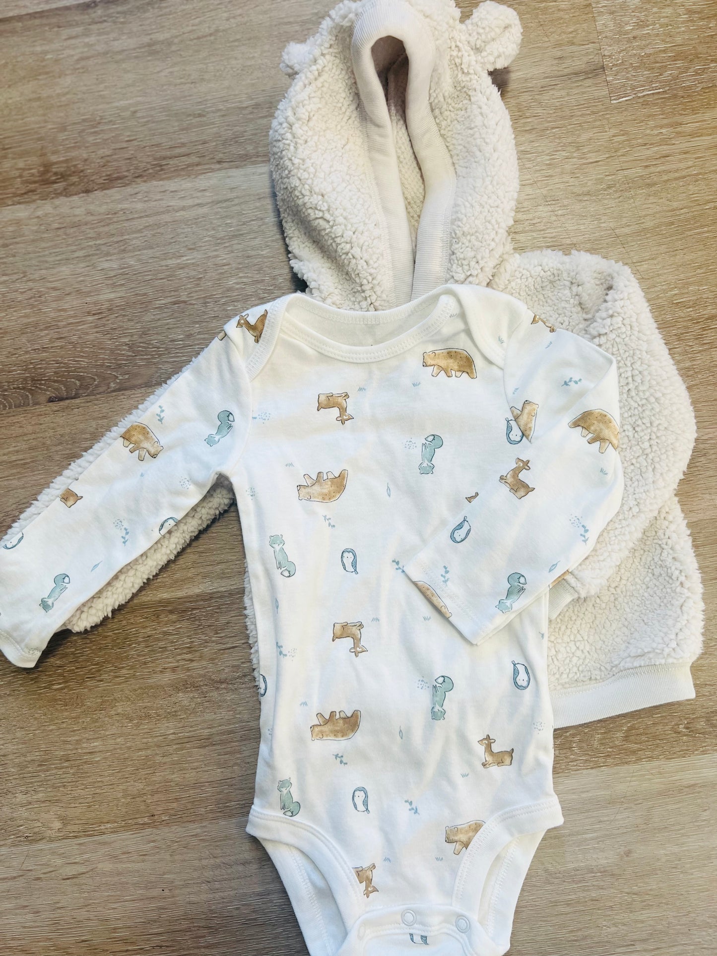 Onesie Jacket Set - Size 12M