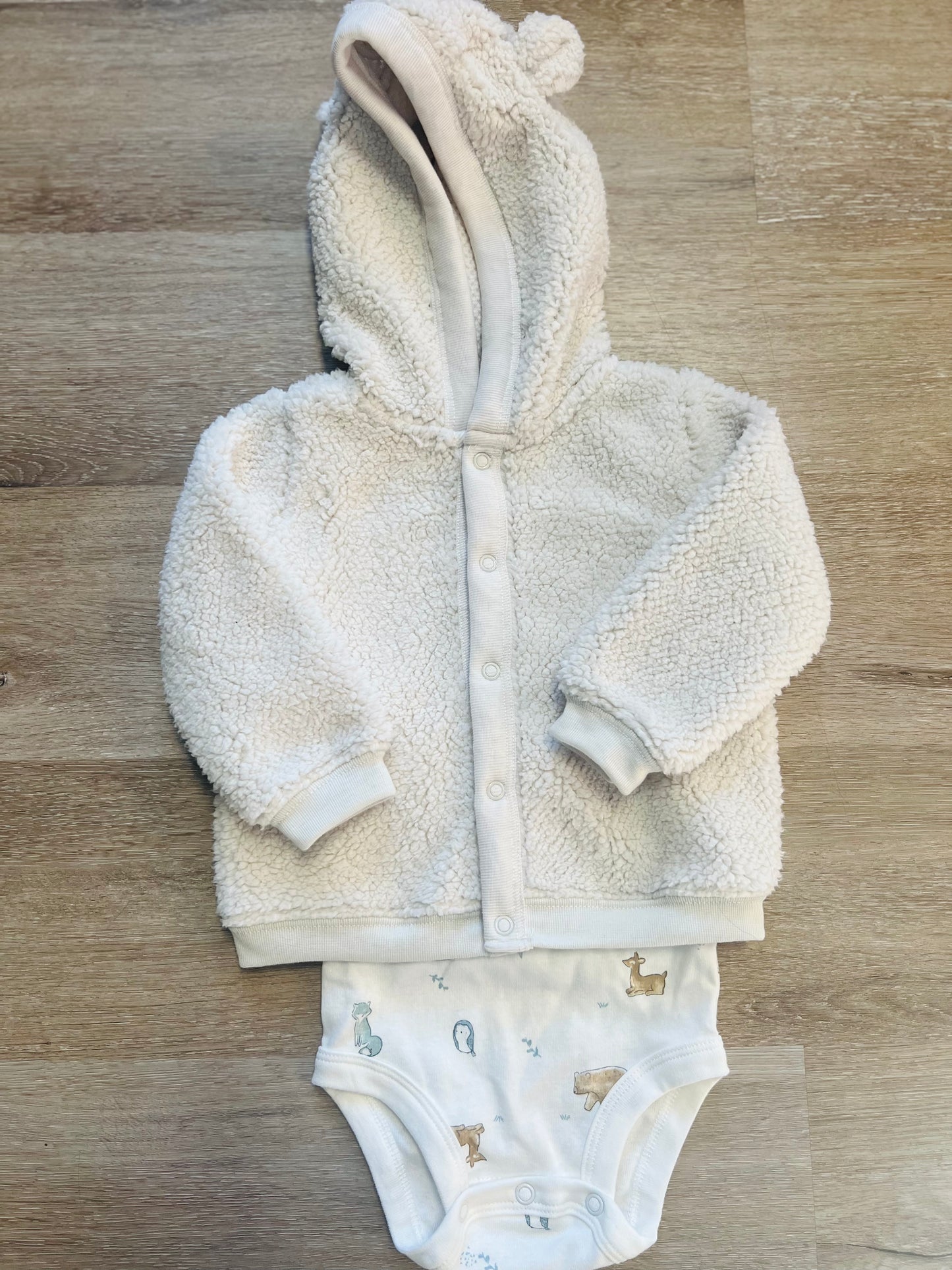 Onesie Jacket Set - Size 12M