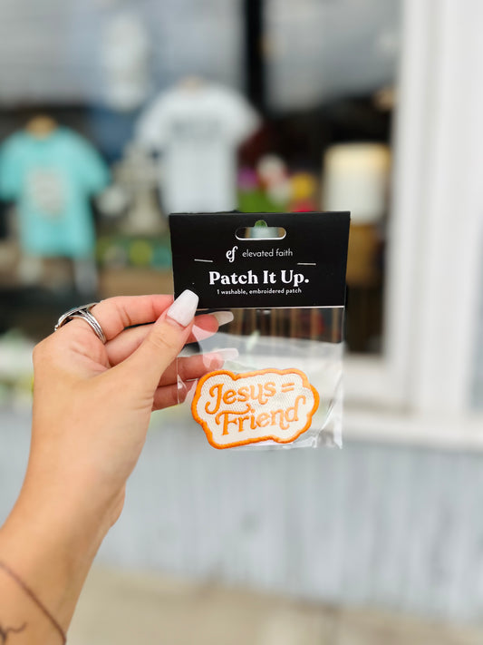 Jesus Equals Friend Patch