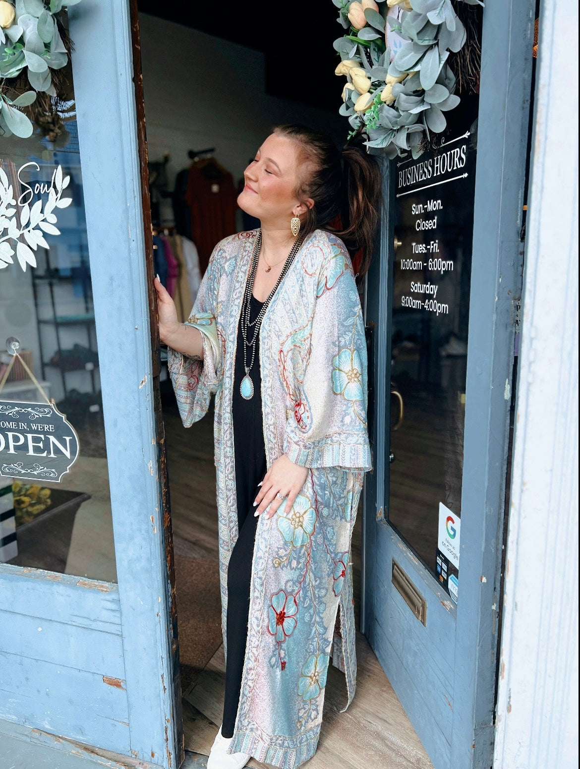 Lydia | Floral Boho Duster