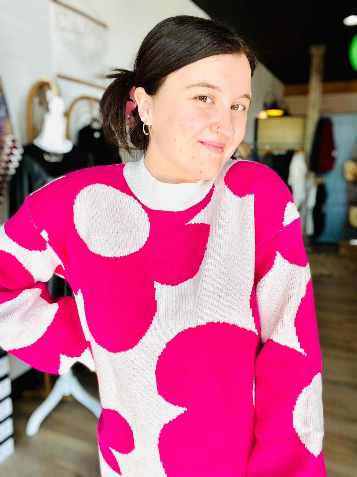 Big Flower Power Sweater