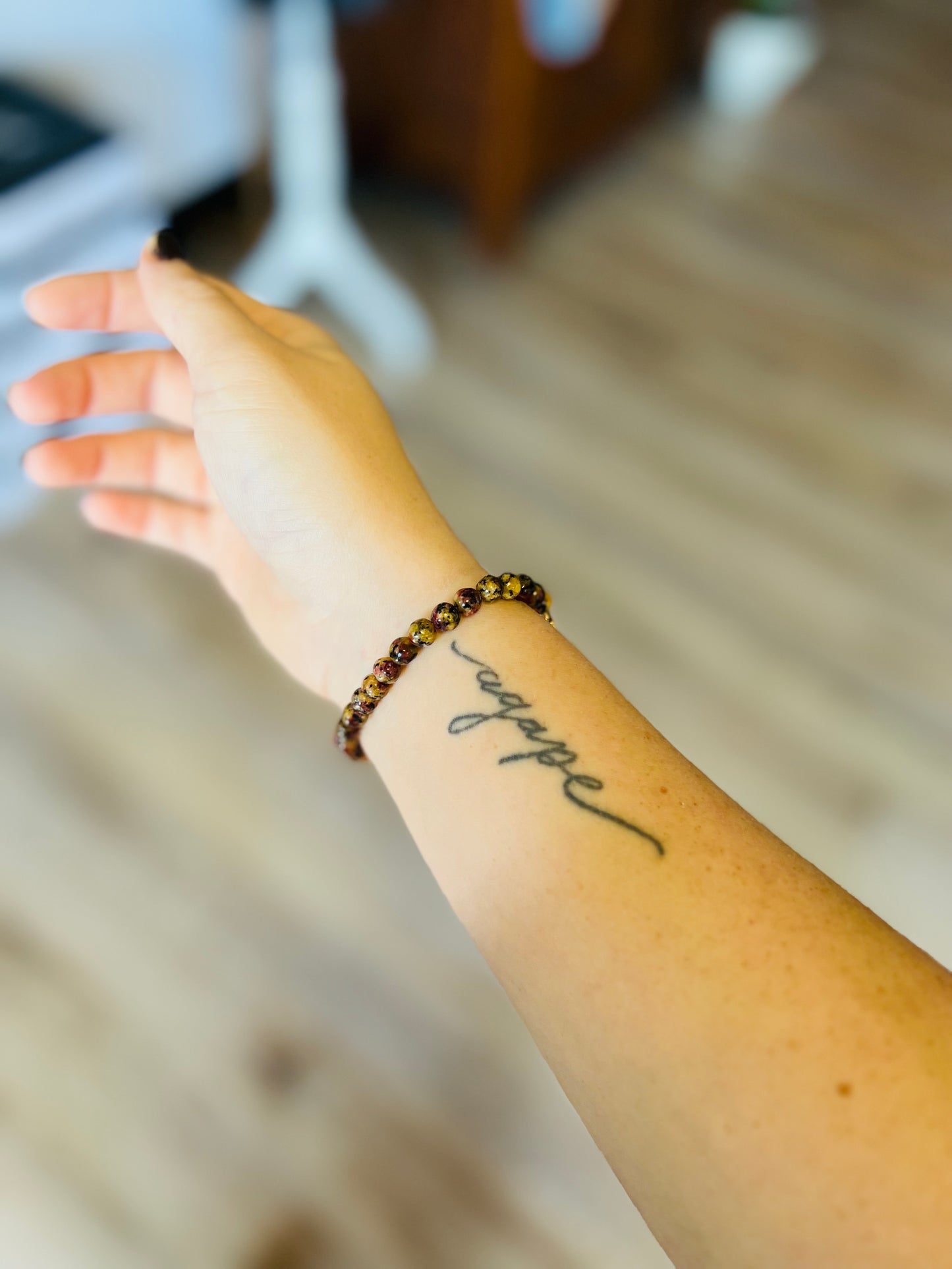 Stretch Stone Beads Bracelet