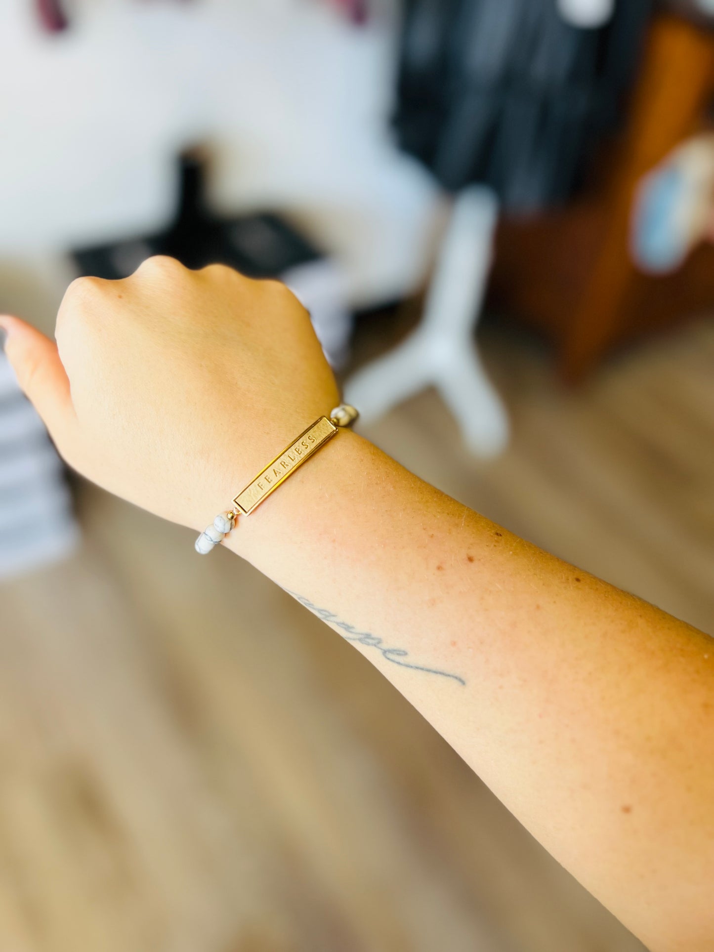 Stretch Stone Beads Bracelet