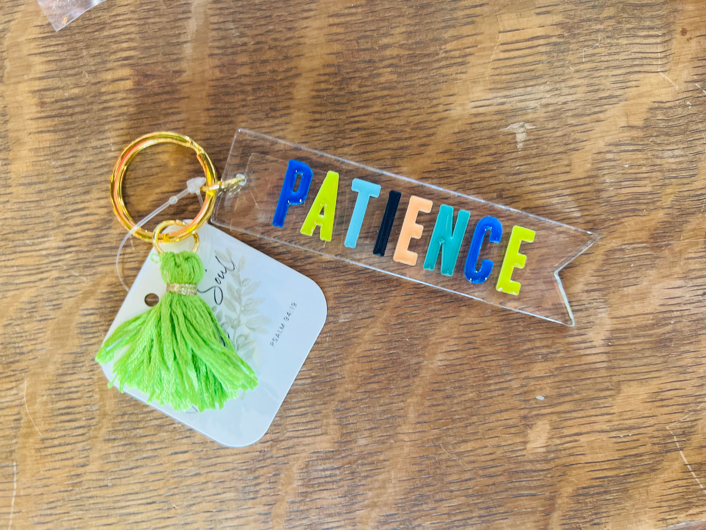 PATIENCE | Keychain