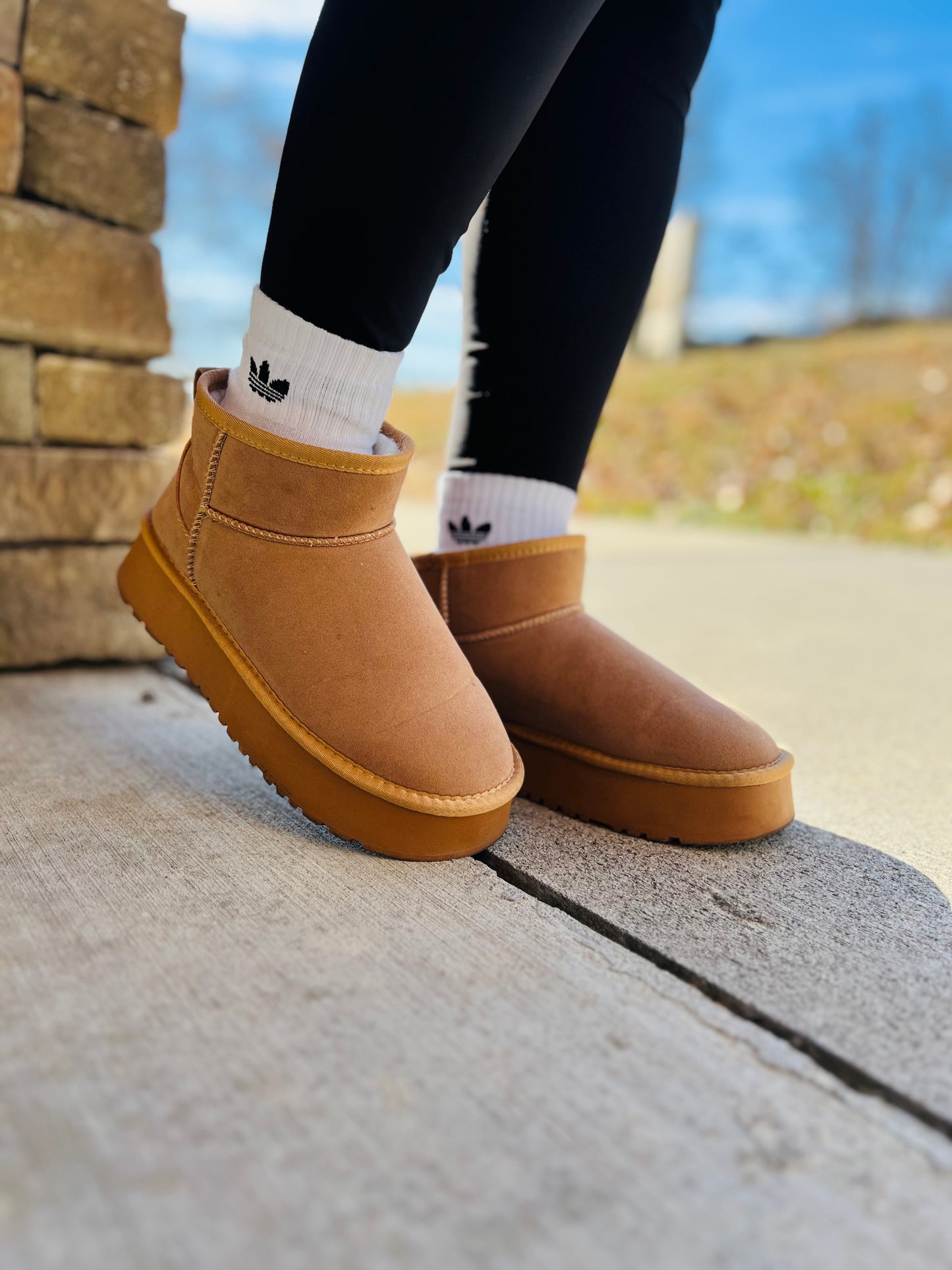 Haley's Favorite Chunky Platform Ankle Boots