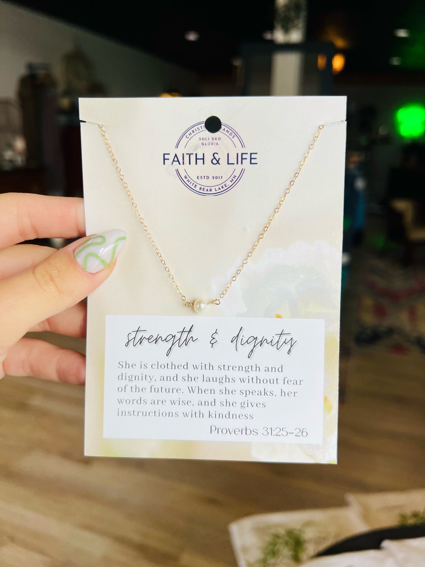Strength & Dignity Necklace