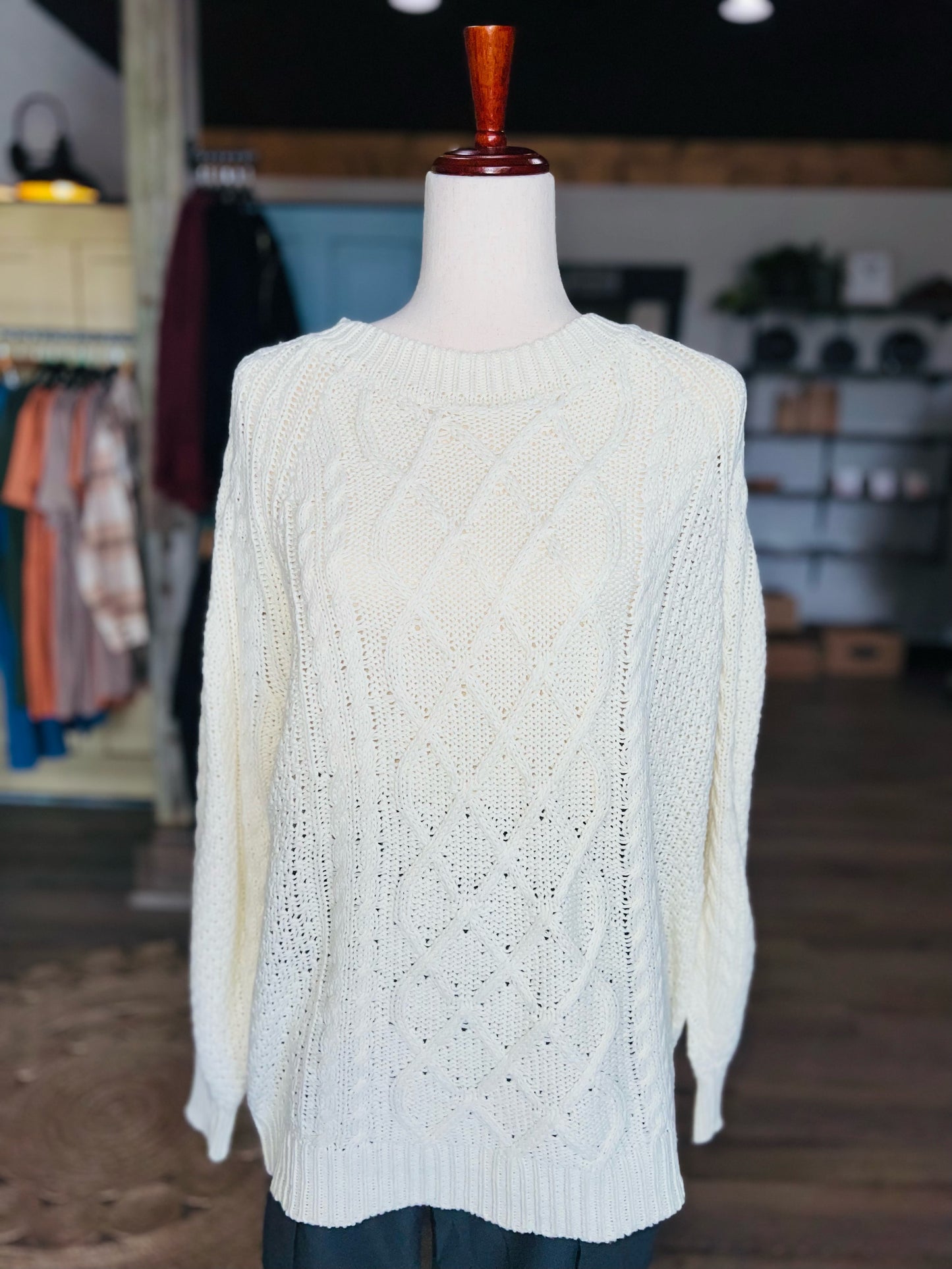 White As Snow Sweater