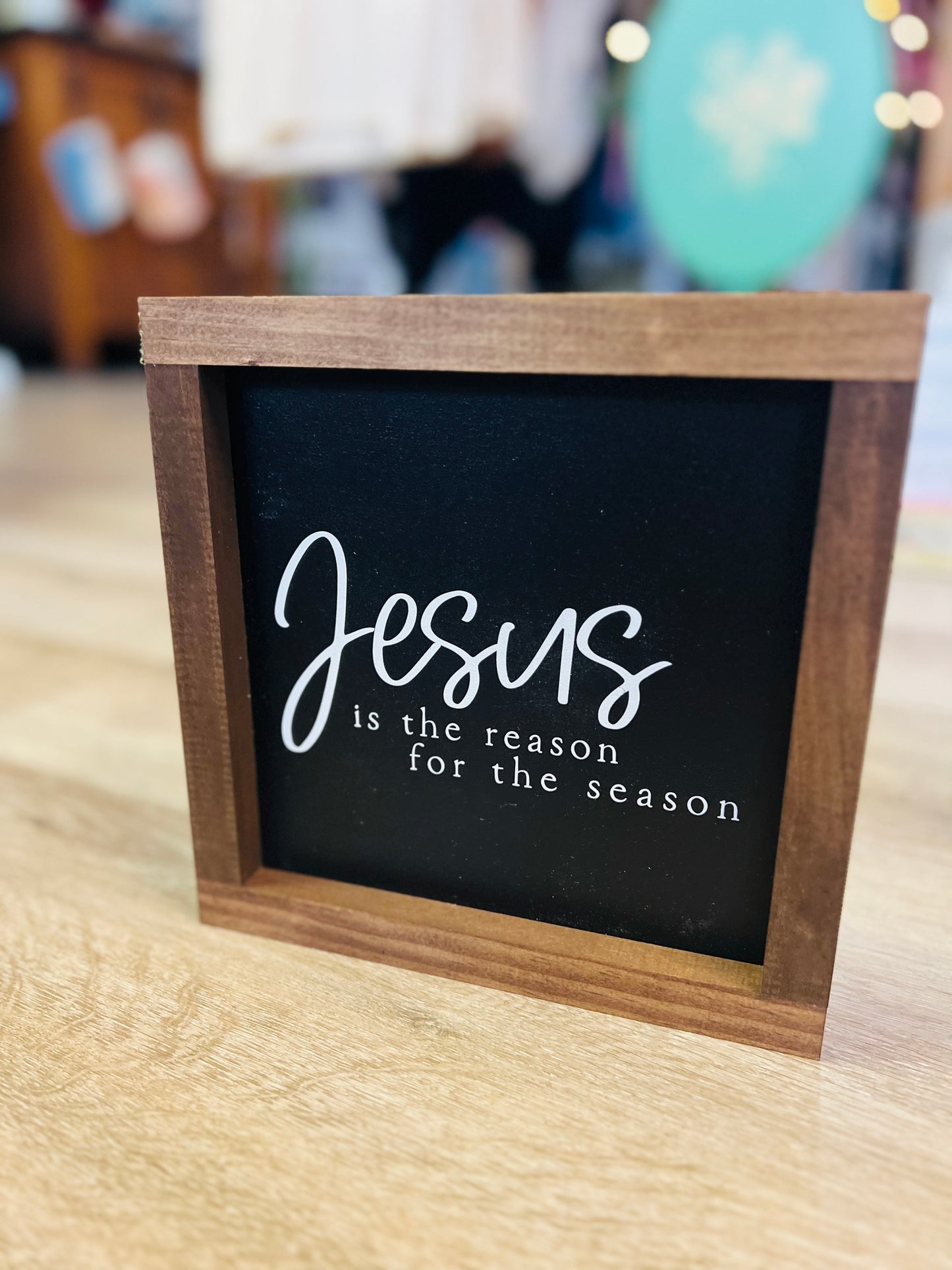 Jesus is the Reason for the Season | Christmas Wall Decor