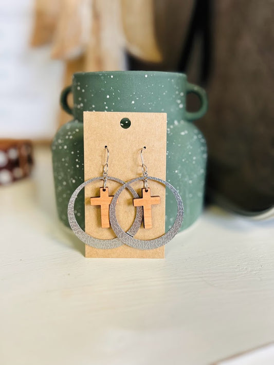 Lead Me To The Cross | Easter Earrings