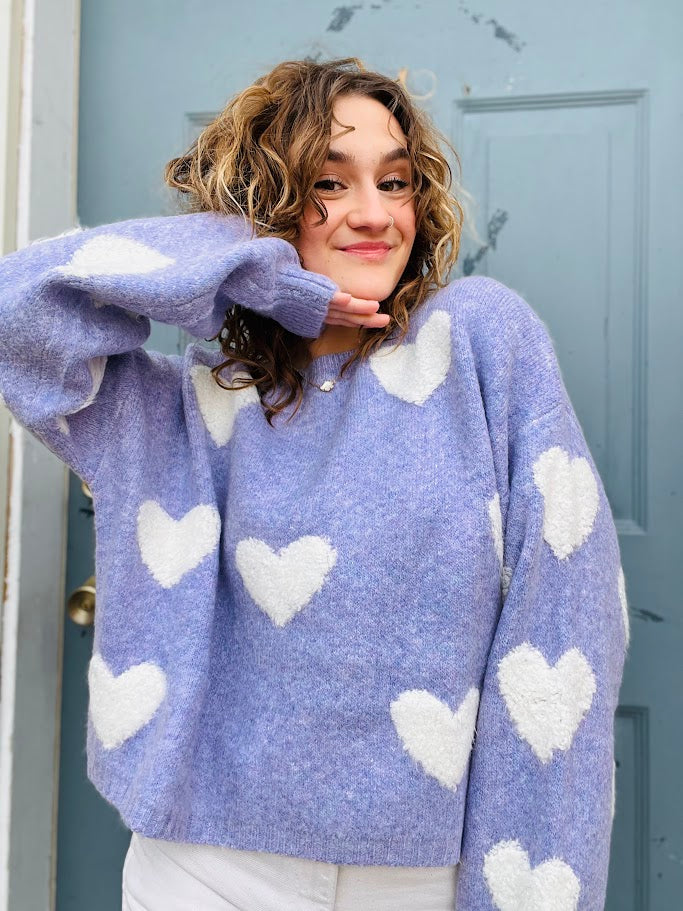 Lovely Heart Sweater