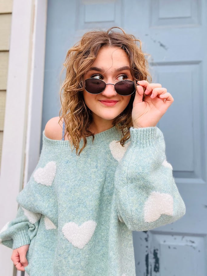 Lovely Heart Sweater
