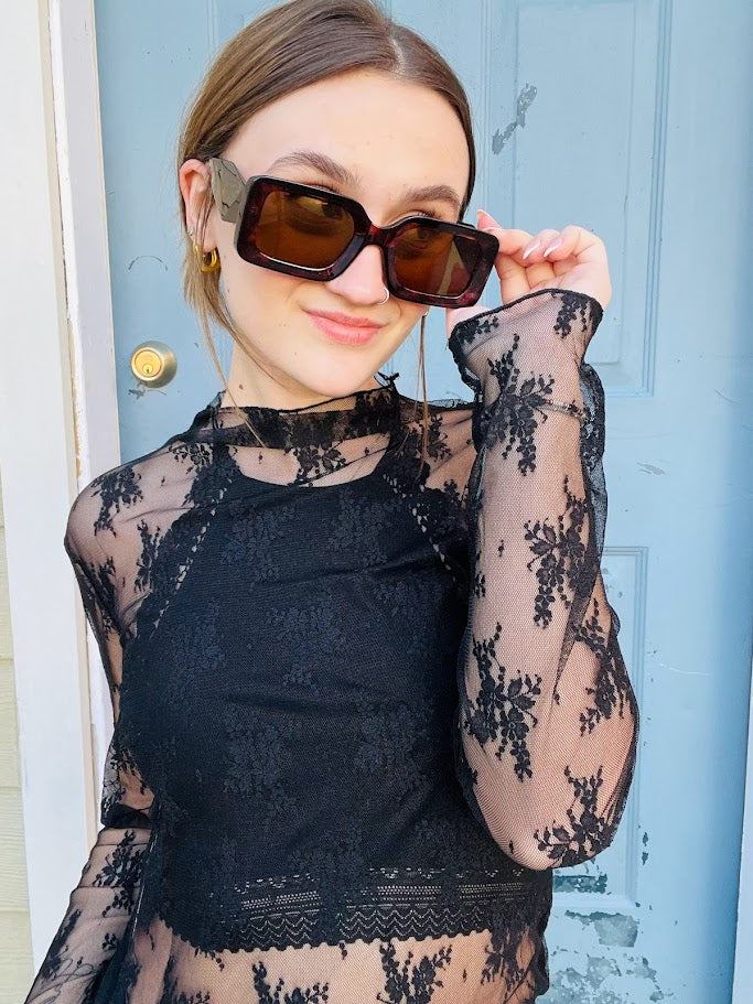 Lace It Up | Layering Top