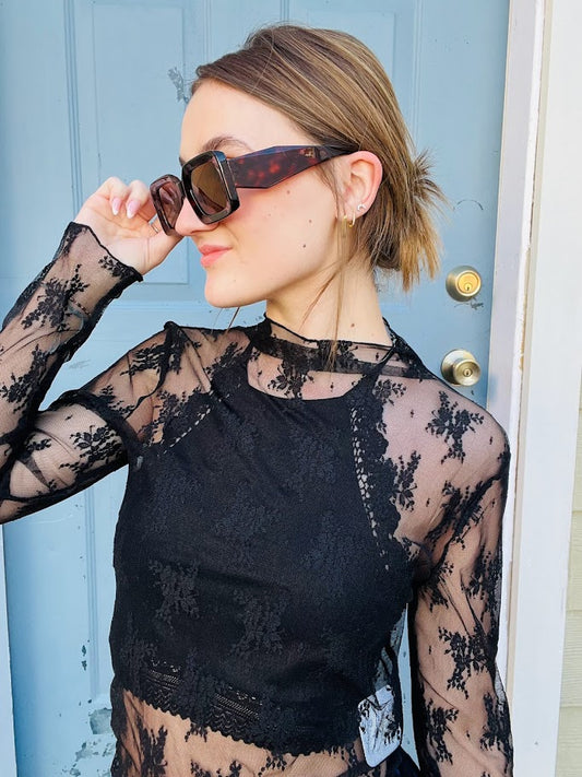 Lace It Up | Layering Top