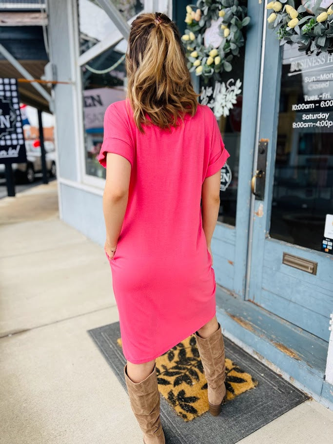 5 Days A Week U Neck Dress