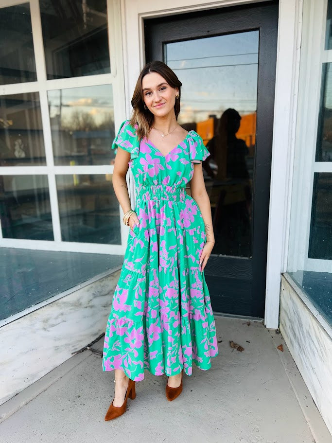 Spring Bloom | Maxi Dress