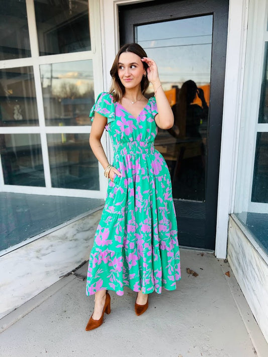 Spring Bloom | Maxi Dress