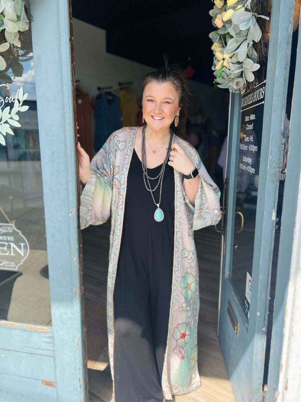 Lydia | Floral Boho Duster