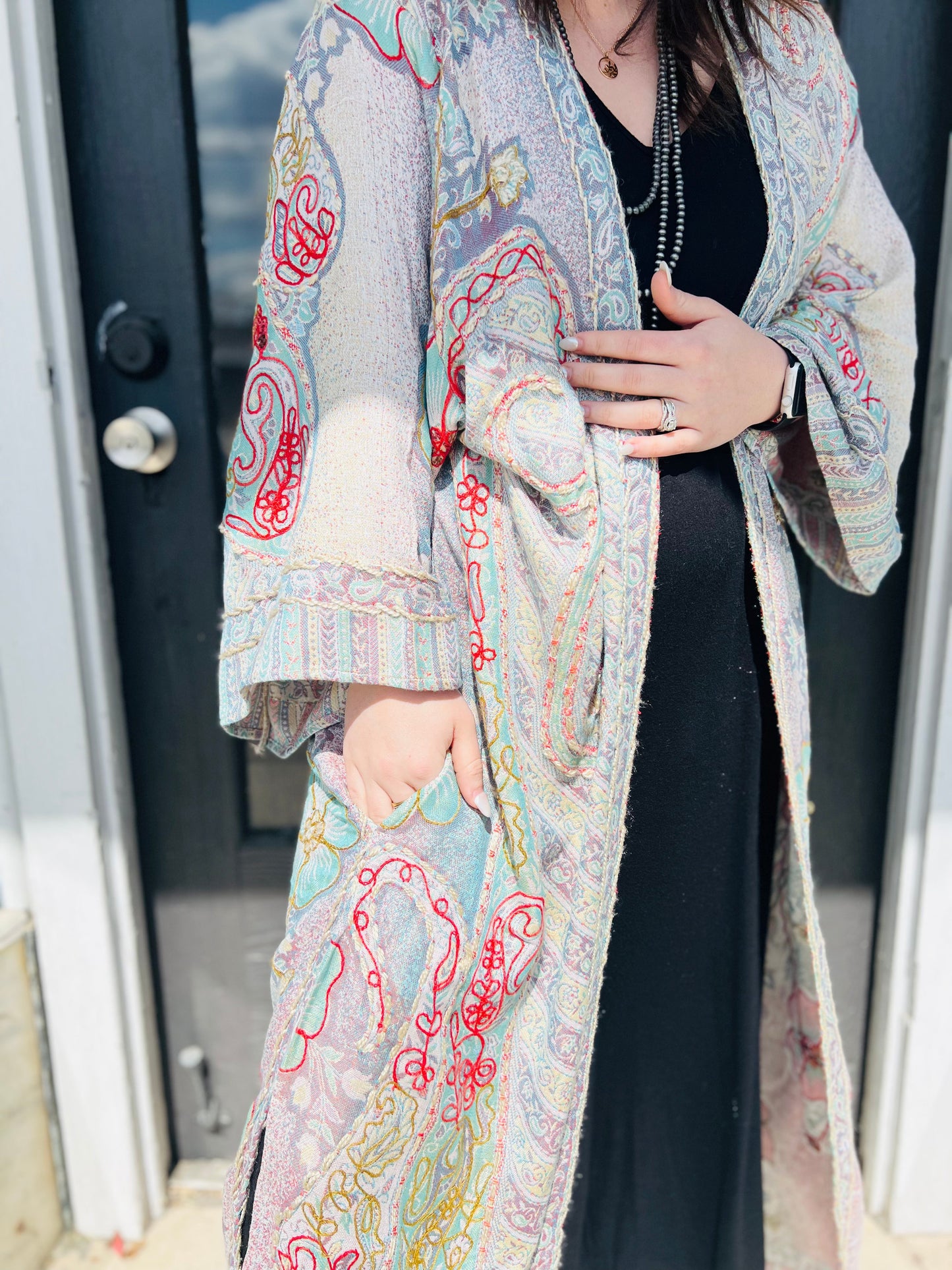 Lydia | Floral Boho Duster