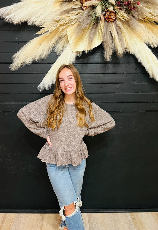 Julie's Favorite Ruffle Top