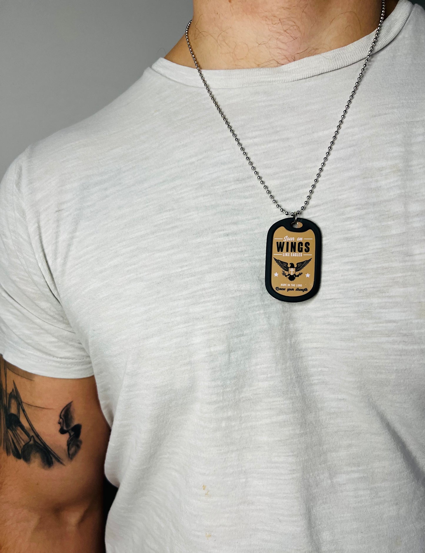 Faith Gear Dogtag Necklace