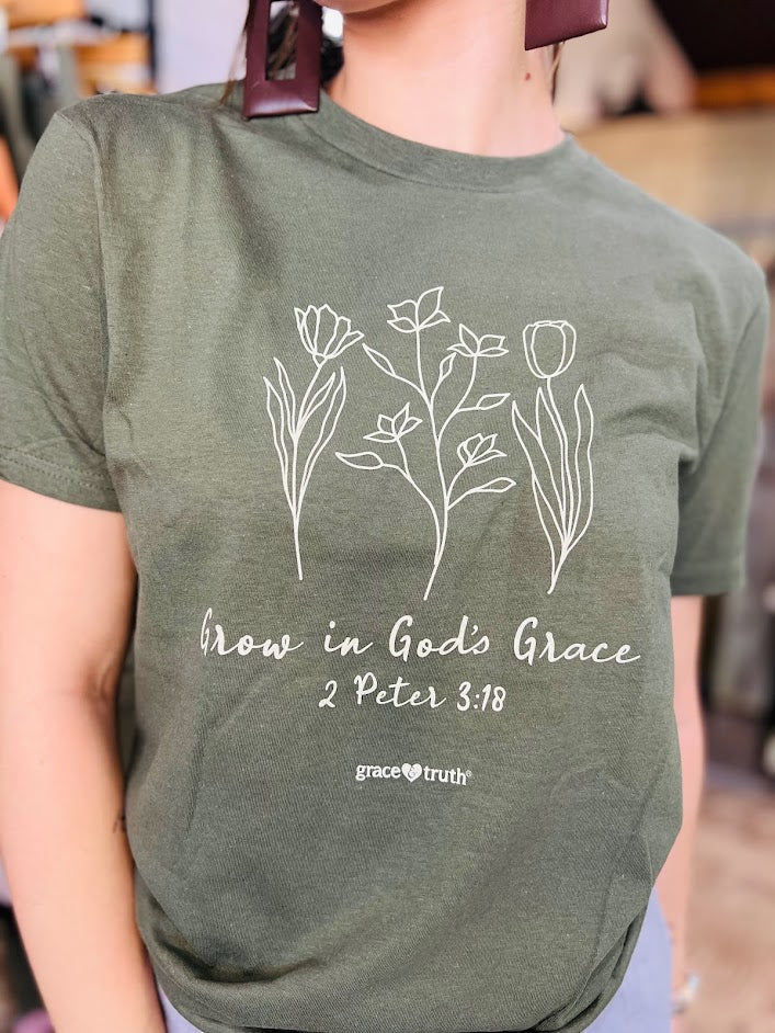 GROW IN GRACE | Graphic Tee