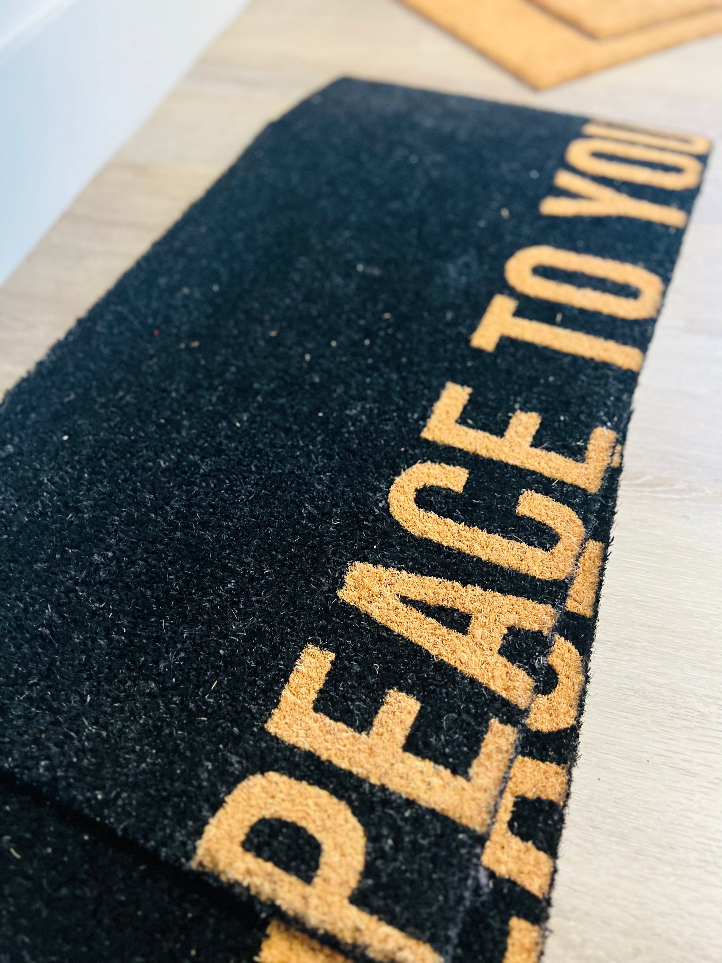 PEACE TO YOU | Door Mat