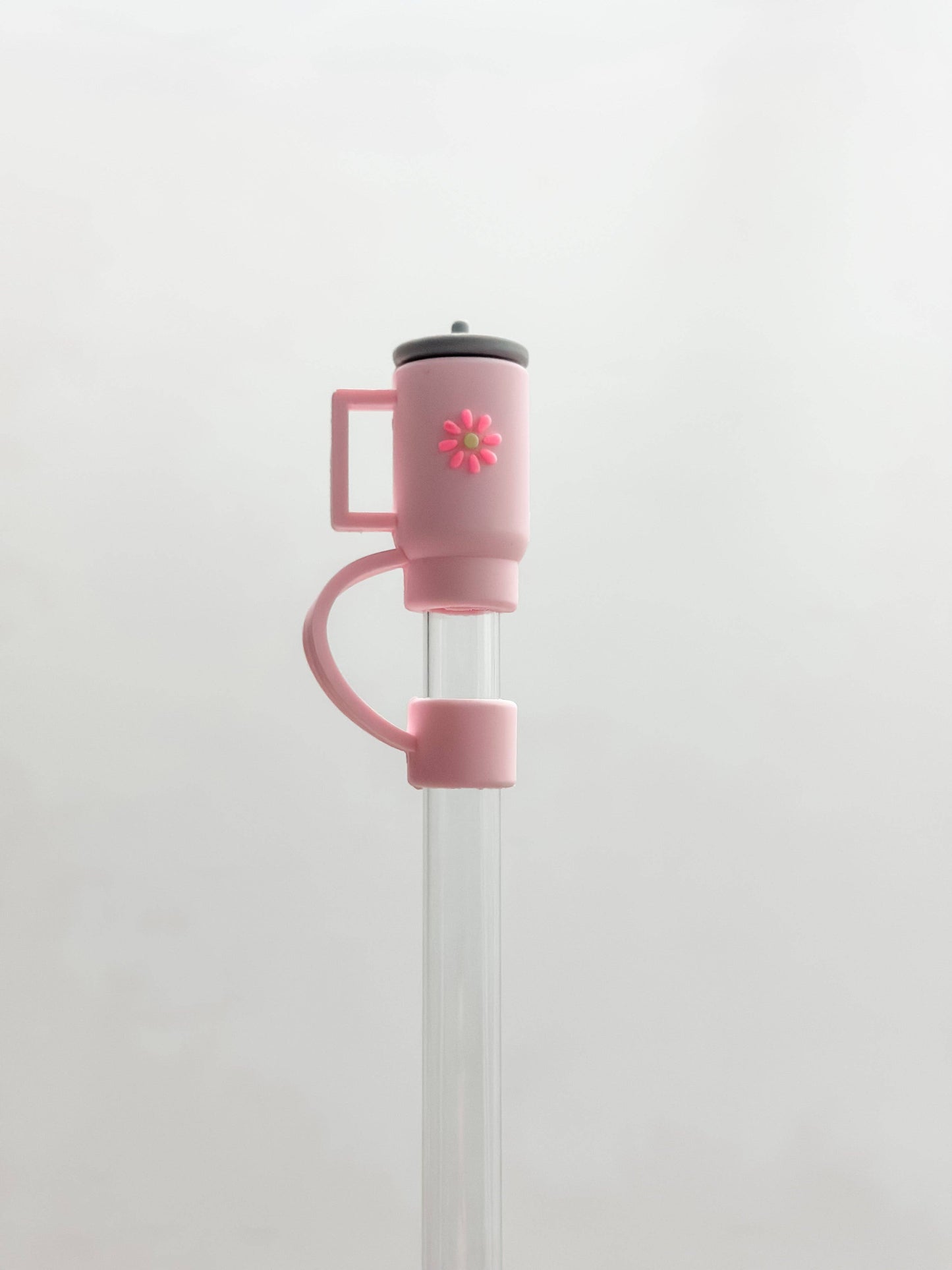 Light Pink Tumbler | Straw Cover