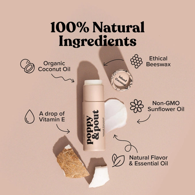 Island Coconut | Lip Balm - Taupe