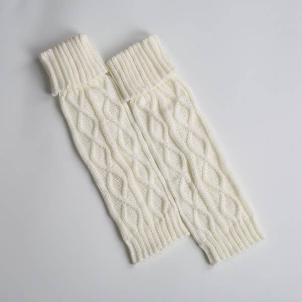 Bring It Back | Leg Warmers - Ivory