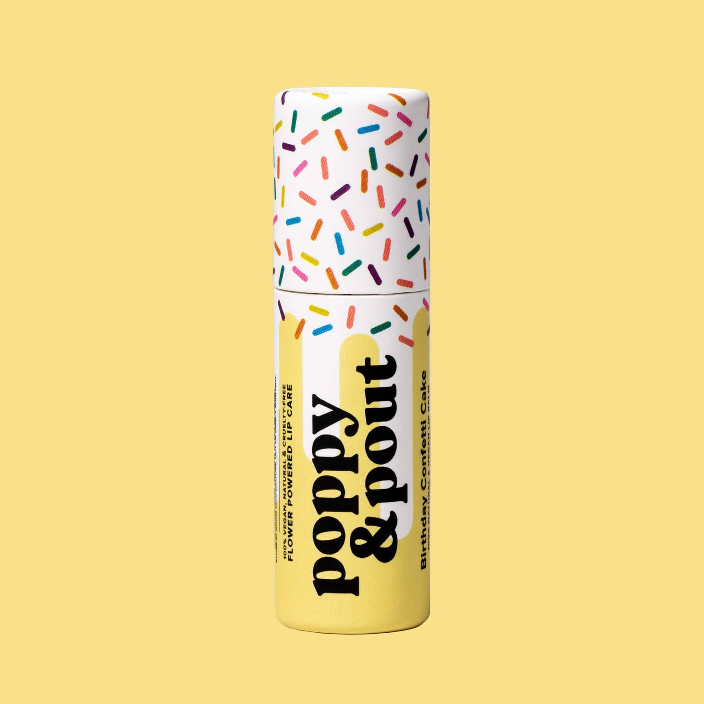 Birthday Confetti Cake | Lip Balm - Yellow