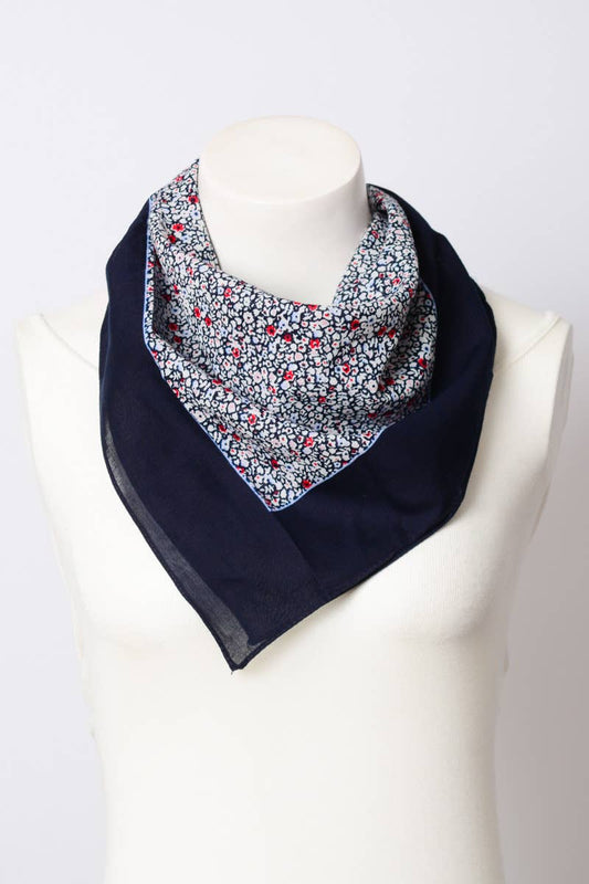 Floral Wide Country Bandana