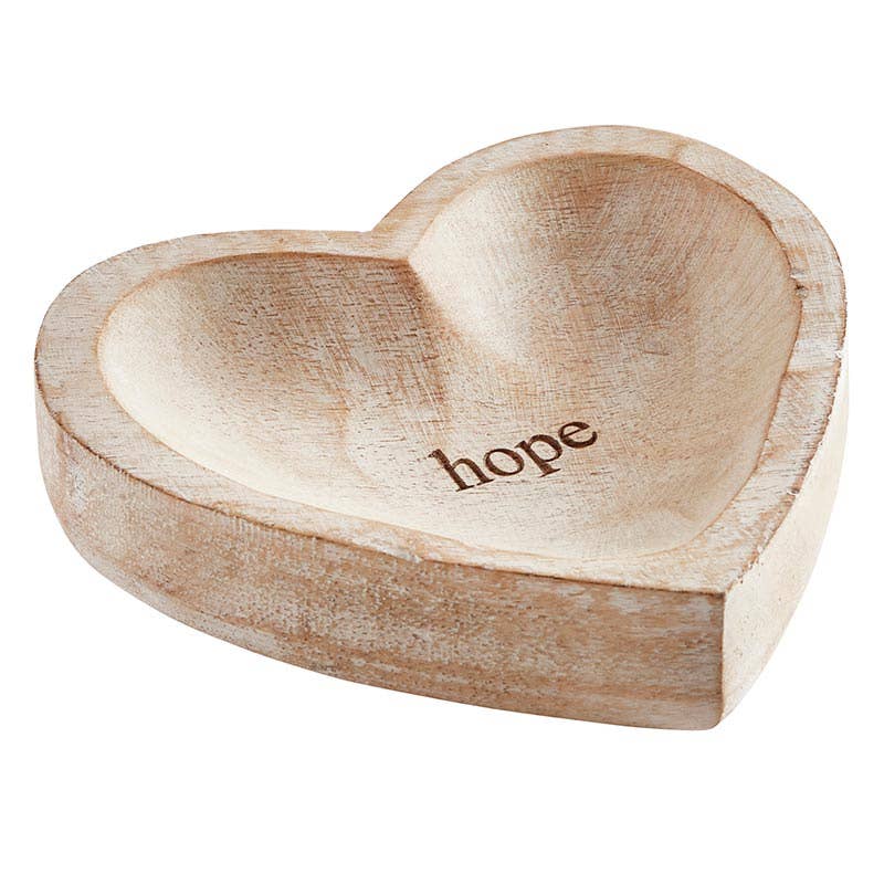 Hope Wood Heart