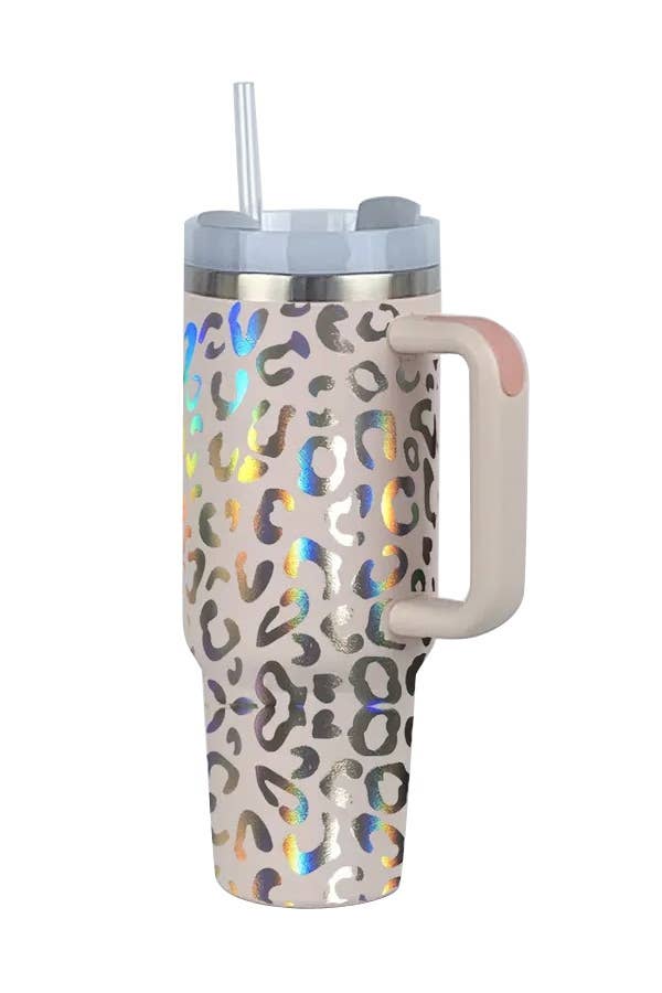 Leopard Print | 40oz Stainless Steel Tumbler