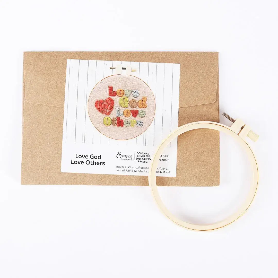 Love God, Love Others | Embroidery Kit
