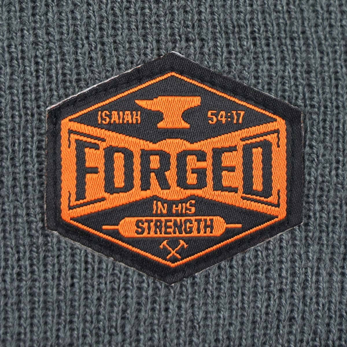 Forged in His Strength | Beanie